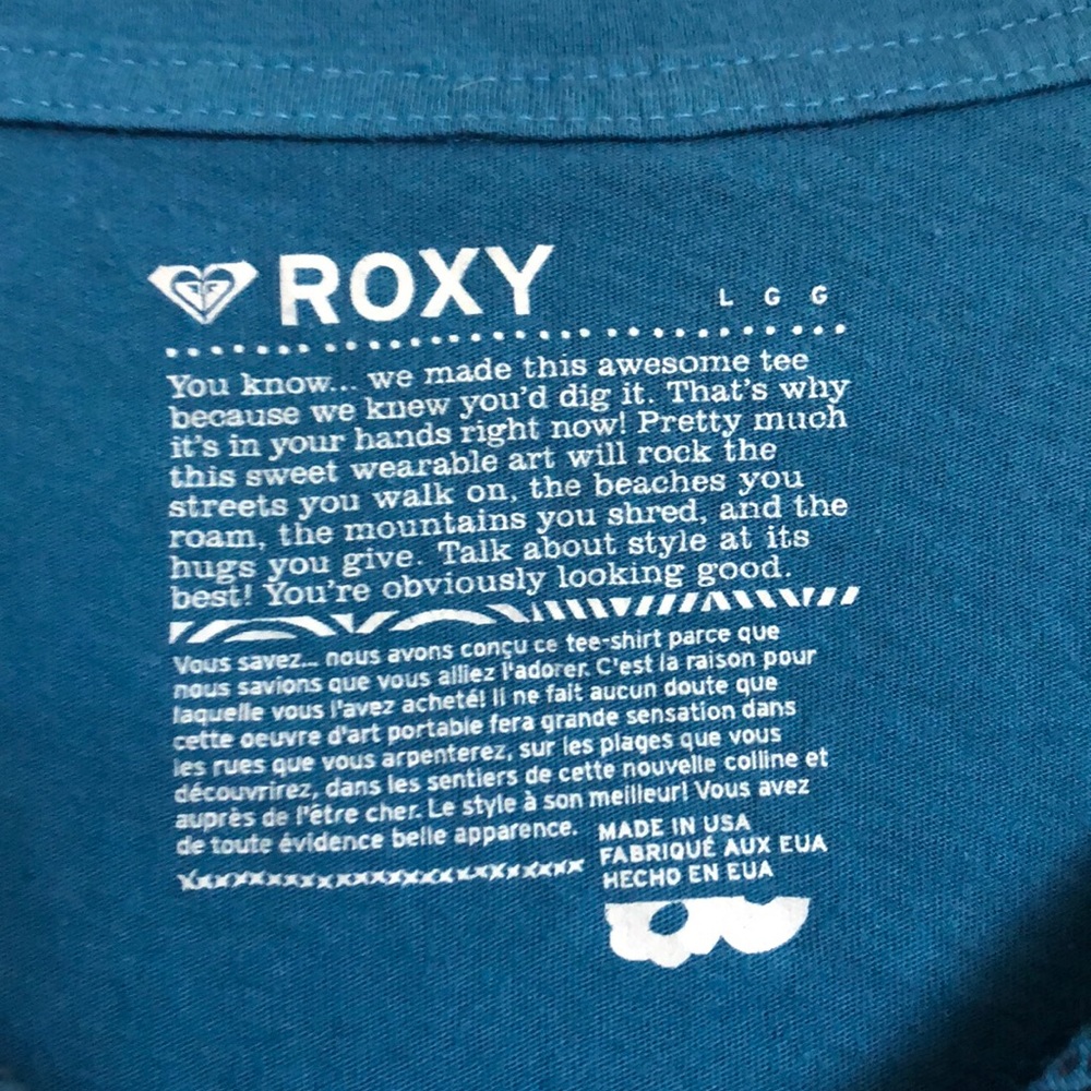 Roxy T-shirt Size Large! 🌊☀️ - Picture 2 of 4